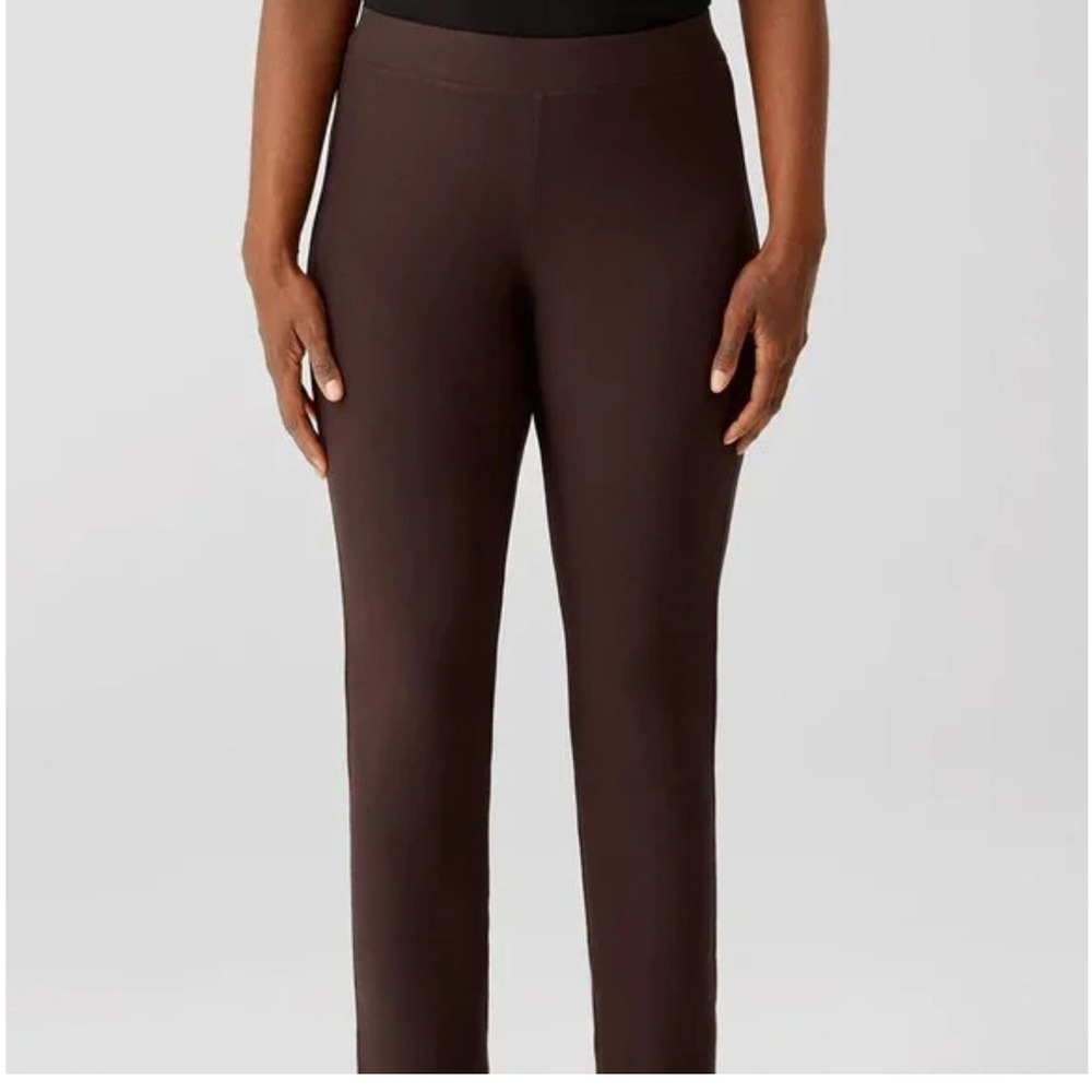 Eileen Fisher Washable Stretch Crepe Slim Ankle pants Size 2X